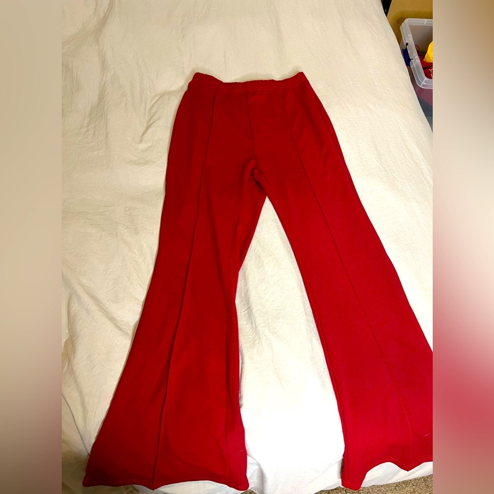 SHEIN petite flare pants